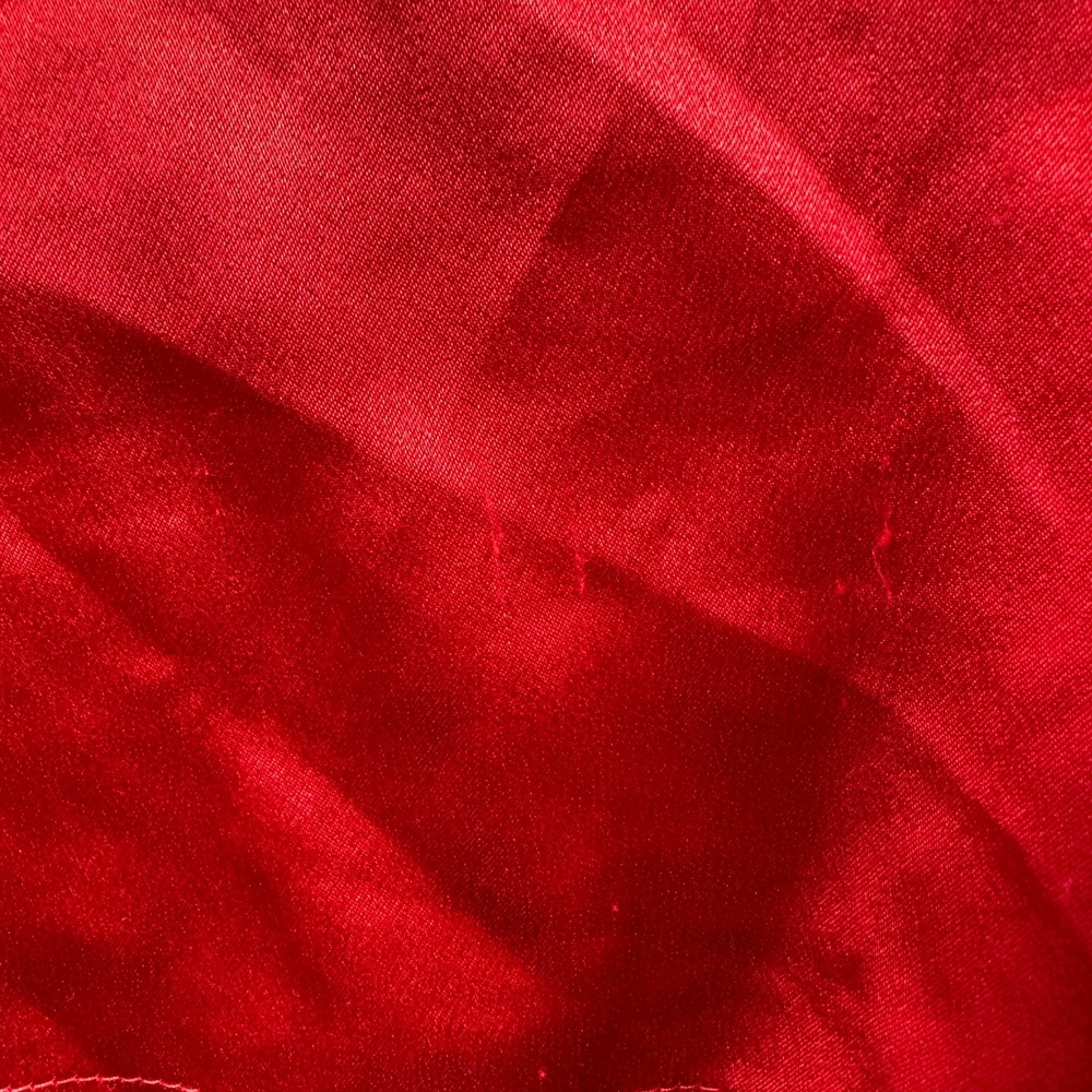 Victoria's Secret Robe Womens M Red Satin Lace Trim Short Sleeve Loungewear - Picture 6 of 11